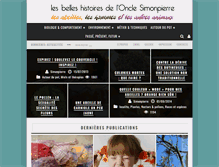 Tablet Screenshot of lesbelleshistoires.info